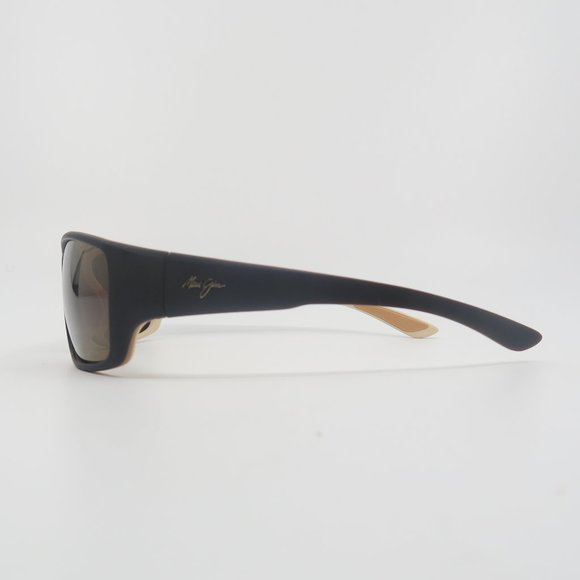 Maui Jim MJ 810-25 MCLOCAL KINE Black/HCL Bronze Polarized Sunglasses w/ defects - Picture 4 of 8